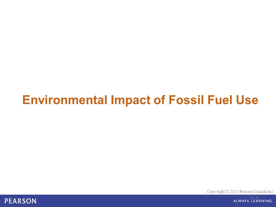 Environmental Impacts of Natural Gas